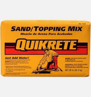 80 LB Quikrete Sand Mix