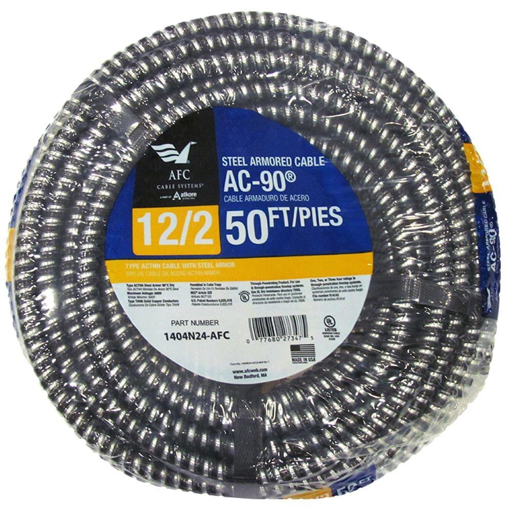 BX Cable 12-2 50FT